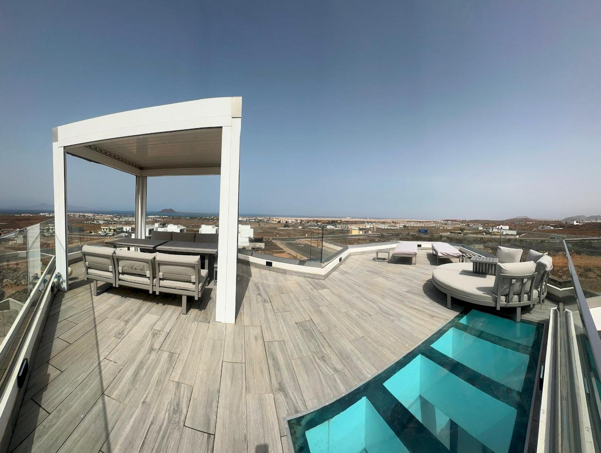 Villa Poseidon Corralejo With Private Heated Pool, Sauna And Stunning Volcano Views By Amazzzing Travel Exterior photo